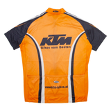PELLA Mens Jersey Orange 1/2 Zip L