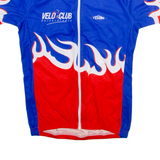 TZAMO Full Zip Mens T-Shirt Blue XXS