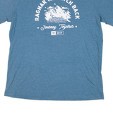 REEBOK Ragnar Wasatch Back Mens T-Shirt Blue XL