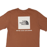 THE NORTH FACE Womens T-Shirt Brown S