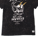 DWD Stay Real Mens Band T-Shirt Black S