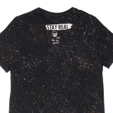 DWD Stay Real Mens Band T-Shirt Black S