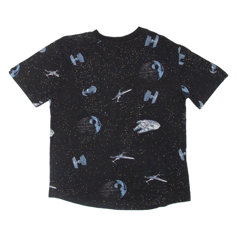 DISNEY Star Wars Boys T-Shirt Black L