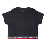 LEVI'S Cropped Womens T-Shirt Black S