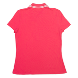 TOMMY HILFIGER Womens Polo Shirt Pink S