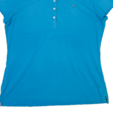 TOMMY HILFIGER Womens Polo Shirt Blue XL
