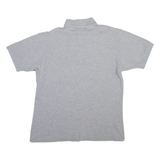 LACOSTE Mens Polo Shirt Grey M