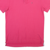 TOMMY HILFIGER Mens Polo Shirt Pink M
