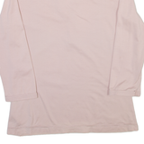 NIKE Golf Womens Polo Shirt Pink Long Sleeve M