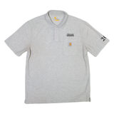 CARHARTT Mens Polo Shirt Grey M