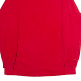NHL Chicago Blackhawks Mens T-Shirt Red Long Sleeve USA Crew Neck M