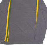 NFL Green Bay Packers Mens T-Shirt Grey Long Sleeve USA Crew Neck L