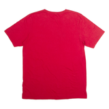 RUSSELL ATHLETIC AR Football Mens T-Shirt Red USA Crew Neck L