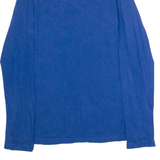 NFL Indianapolis Colts Womens T-Shirt Blue Long Sleeve USA Crew Neck L