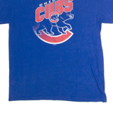 MLB Chicago Cubs Mens T-Shirt Blue USA Crew Neck M
