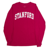 FANATICS Stanford University Mens T-Shirt Red Long Sleeve USA Crew Neck XL