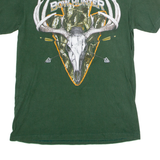 DELTA PRO WEIGHT Death From Above Bow Hunter Mens T-Shirt Green USA Crew Neck M