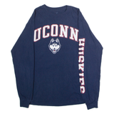 FANATICS University Of Connecticut Huskies Mens T-Shirt Blue USA Crew Neck M