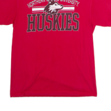 PORT AND COMPANY Northern Illinois University Huskies Mens T-Shirt Red USA M