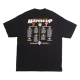 MAJESTIC NLCS 2010 San Francisco Giants Vs Philadelphia Phillies Mens T-Shirt Black USA XL