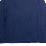 FANATICS Seattle Seahawks Mens T-Shirt Blue Long Sleeve USA Crew Neck XL