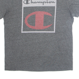 CHAMPION Mens T-Shirt Grey M