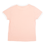 ADIDAS Womens T-Shirt Pink UK 8