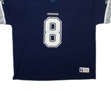 LOGO 7 Indianna Cowboys NFL Mens Jersey Blue USA V-Neck 2XL