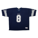 LOGO 7 Indianna Cowboys NFL Mens Jersey Blue USA V-Neck 2XL