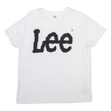 LEE Mens T-Shirt White S