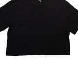 PUMA Cropped Womens T-Shirt Black L