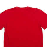 ADIDAS Mens T-Shirt Red L