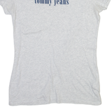 TOMMY JEANS Womens T-Shirt Grey M