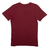 NIKE Mens T-Shirt Maroon S