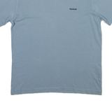 REEBOK Mens T-Shirt Blue S