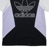 ADIDAS ORIGINALS Womens T-Shirt Black UK 8