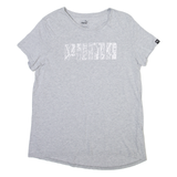 PUMA Womens T-Shirt Grey UK 16