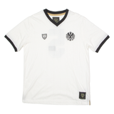 FOOTBALL TOWN Der Kaiser #5 Mens Football Shirt Jersey White V-Neck XL