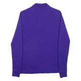 POLO RALPH LAUREN Womens Polo Shirt Purple Long Sleeve S
