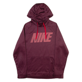 NIKE Mens Maroon Hoodie S