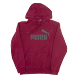PUMA Mens Maroon Hoodie S