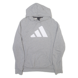 ADIDAS Mens Grey Hoodie M