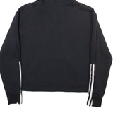ADIDAS Cropped Womens Black Hoodie S