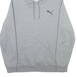 PUMA Mens Grey Hoodie L