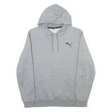 PUMA Mens Grey Hoodie L