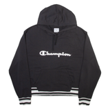 CHAMPION Womens Black Hoodie 2XL
