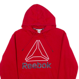 REEBOK Mens Red Hoodie S