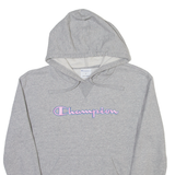 CHAMPION Womens Green Hoodie S