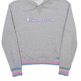 CHAMPION Womens Green Hoodie S