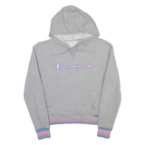 CHAMPION Womens Green Hoodie S